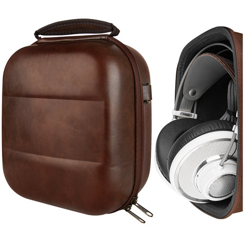 Geekria适用铁三角棕色PU收纳包