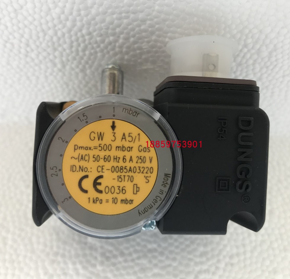 GW3A5/1压力开关 冬斯DUNGS燃气开关 GW10/50/150/500A5/1开关