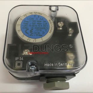 LGW3A4压力开关 DUNGS冬斯燃气风压开关 LGW10/50/150A4包邮