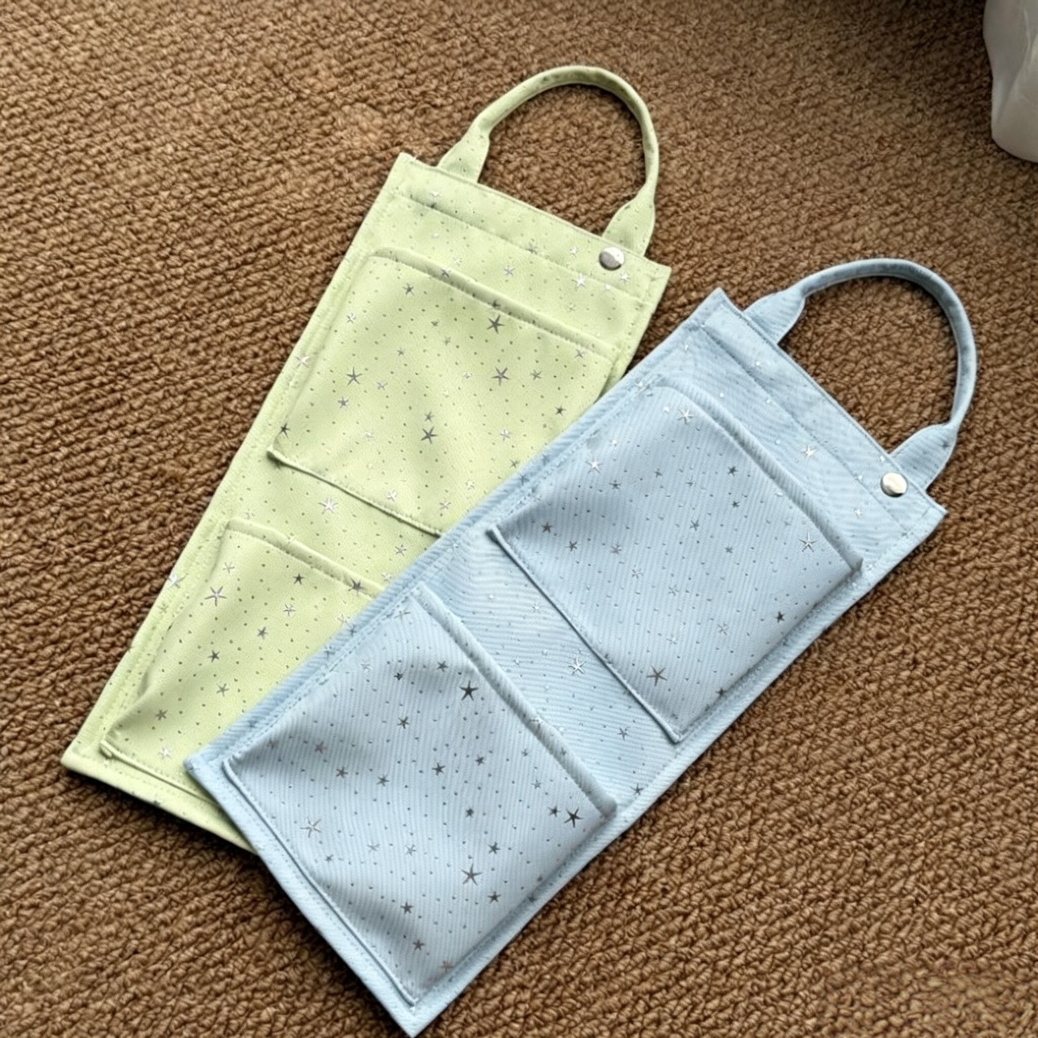 星星门后墙挂手机收纳挂袋