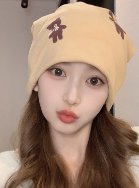 纯棉月子帽产后春夏时尚美拉德产妇产后坐月子妈妈帽孕妇5月份