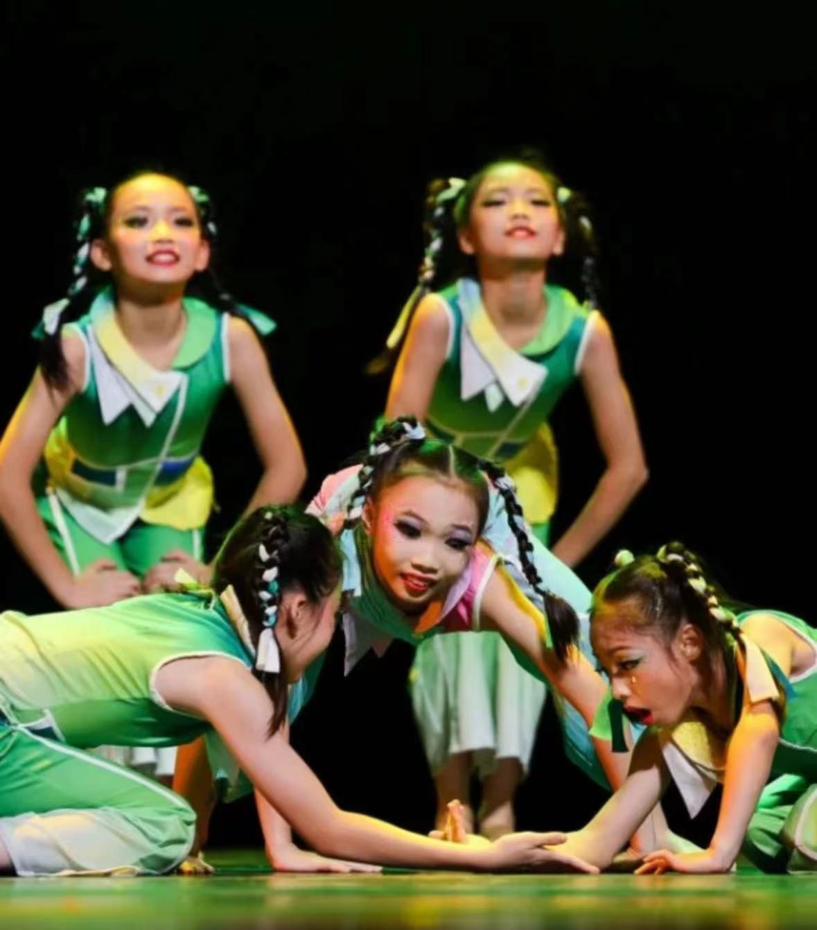 小荷风采舞蹈服男女儿童我禾你