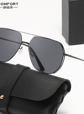 新款高清尼龙偏光太阳镜 金属眼镜uv400墨镜男sunglasses