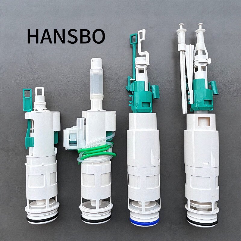 HANSBO隐藏式水箱配件船舶壁挂式马桶入墙排水阀6204座便安装配件图片