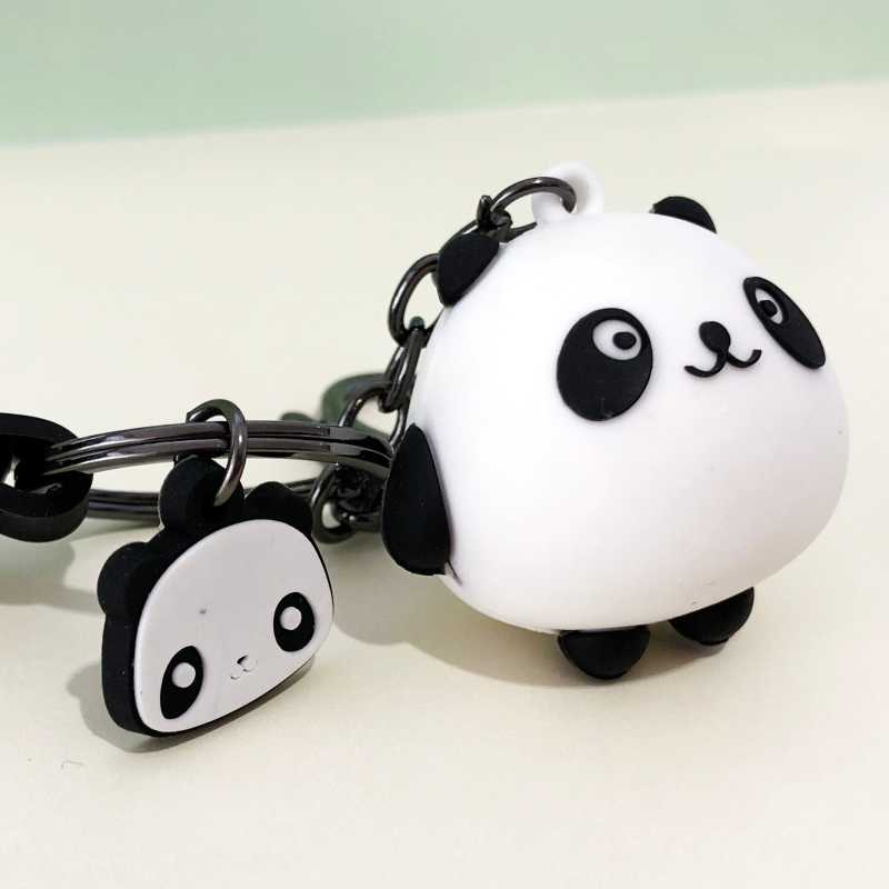 熊猫纪念品钥匙扣Q版文创纪念品