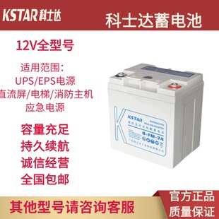 科士达6-FM-38 12V65AH12V24AH12V100AH EPS UPS免维护铅酸电池