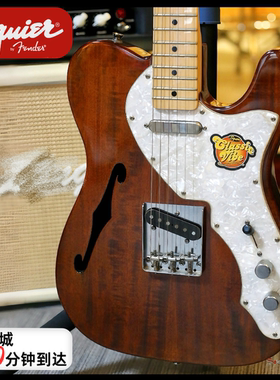 Fender芬达Squier电吉他 半空心款 classic vibe CV 030-3035-521