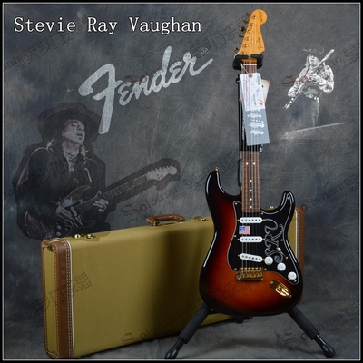 Fender电吉他 SRV签名款 010-9200-800 正品美产