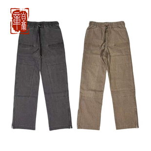 knee 2022SS 休闲裤 裤 cargo工装 double 水洗 色 NSEW77 章自豪