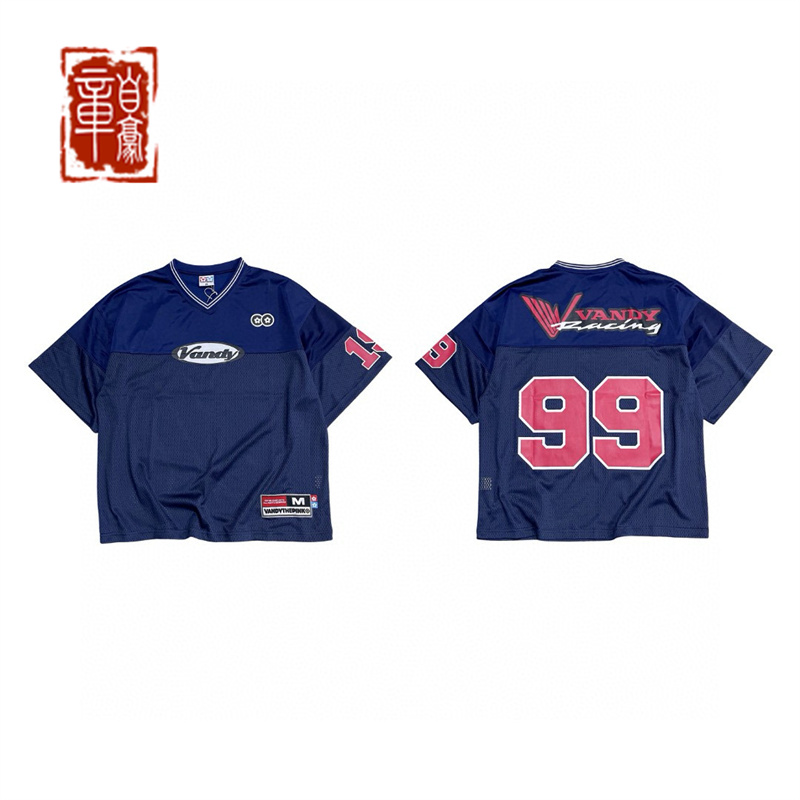VANDYTHEPINK 24FW VTP® new jeans Hockey Jersey 红蓝冰球服
