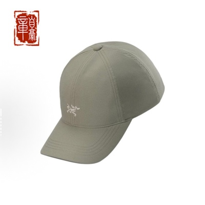 Arcteryx始祖鸟 徽标刺绣 帆布 鸭舌帽 男女同款情侣款 X07074006