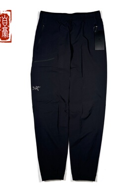 Arcteryx始祖鸟 GAMMA Jogger Men'S 纯色软壳松紧腰束脚运动长裤