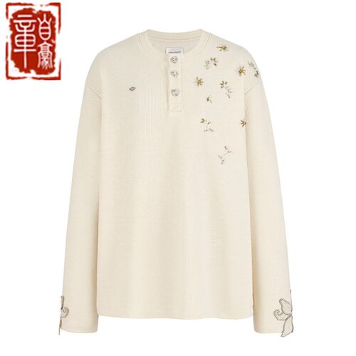 OrisonMorgana木槿花长袖T恤