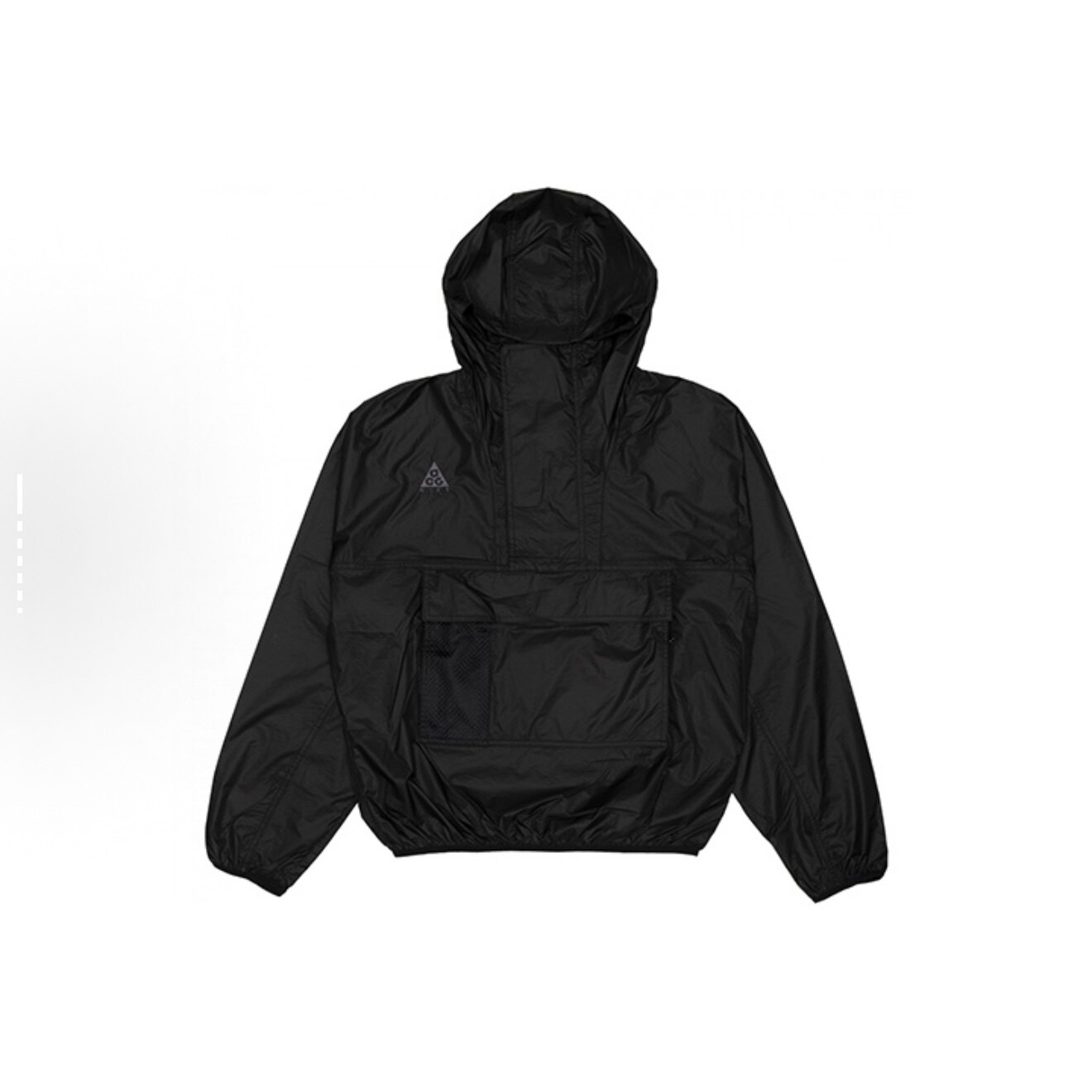 Nike acg 户外半拉链连帽防水冲锋衣 男款 黑色  软壳 CD7635-010