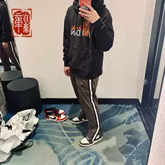Air Jordan 1 Travis Scott Aj1 Ts Dark Brown Reverse Hook Grimace Hoodie