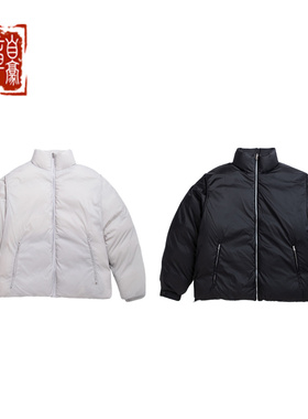 Purey double side doll puffer down 双面立领面包廓形羽绒服