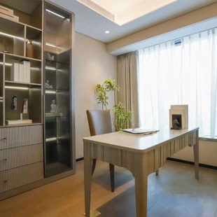 美克小户型art家具凯斯科德书桌其他家轻奢美式书桌实木书桌靠墙