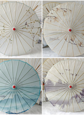 石鼓流苏非油纸舞蹈伞演出中国风古风伞古典儿童道具伞吊顶装饰伞