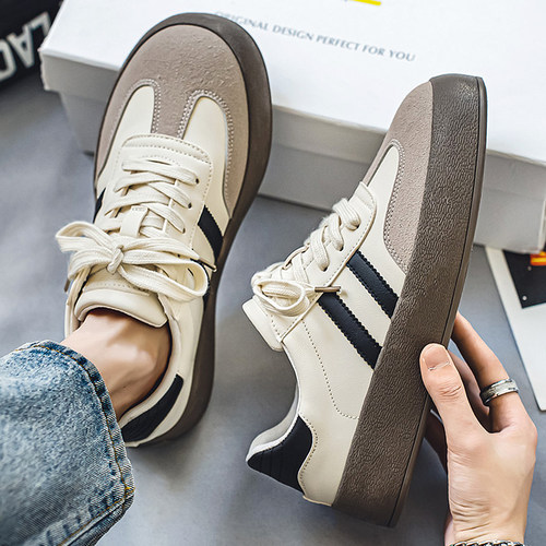 秋季特大码男鞋45德训鞋46透气休闲板鞋47脚宽楦大头48鞋子男潮鞋-封面