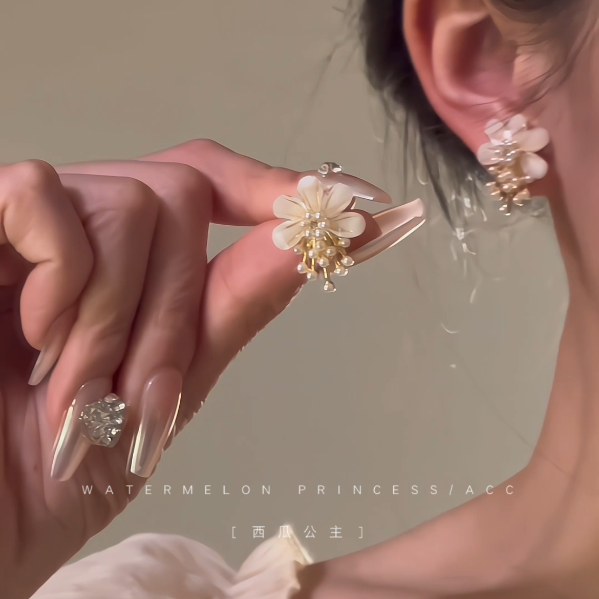 「清新雏菊」小花朵耳钉2025年新款爆款小清新雏菊耳环女森系耳饰