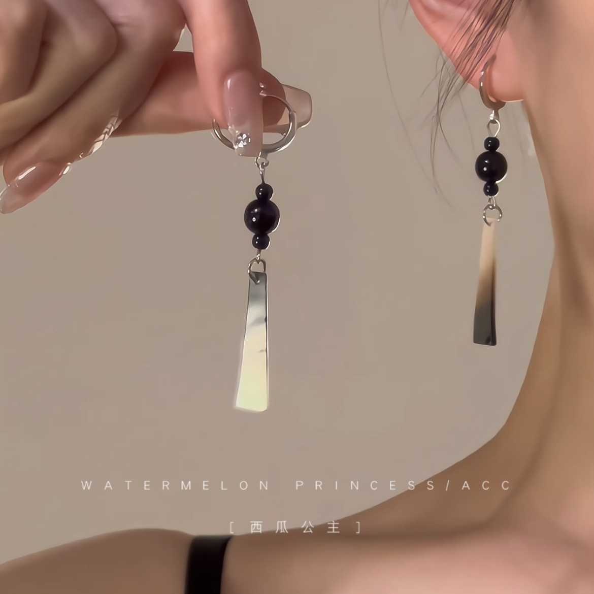 「时光碎片」新中式国风耳环女古风配饰搭配马面裙旗袍汉服耳饰潮