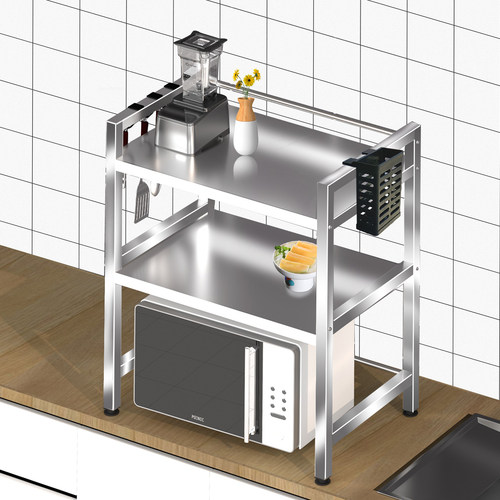 七巧鲁班加厚不锈钢台面架