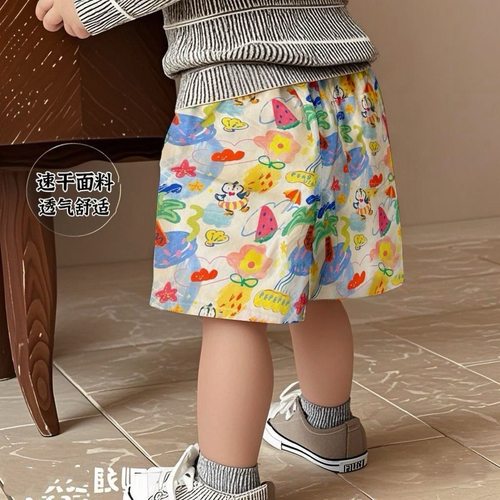 可爱男女童休闲短裤夏季儿童宝宝