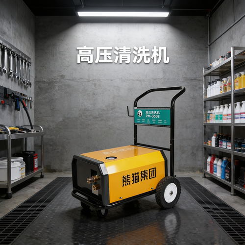 上海熊猫全自动高压清洗机
