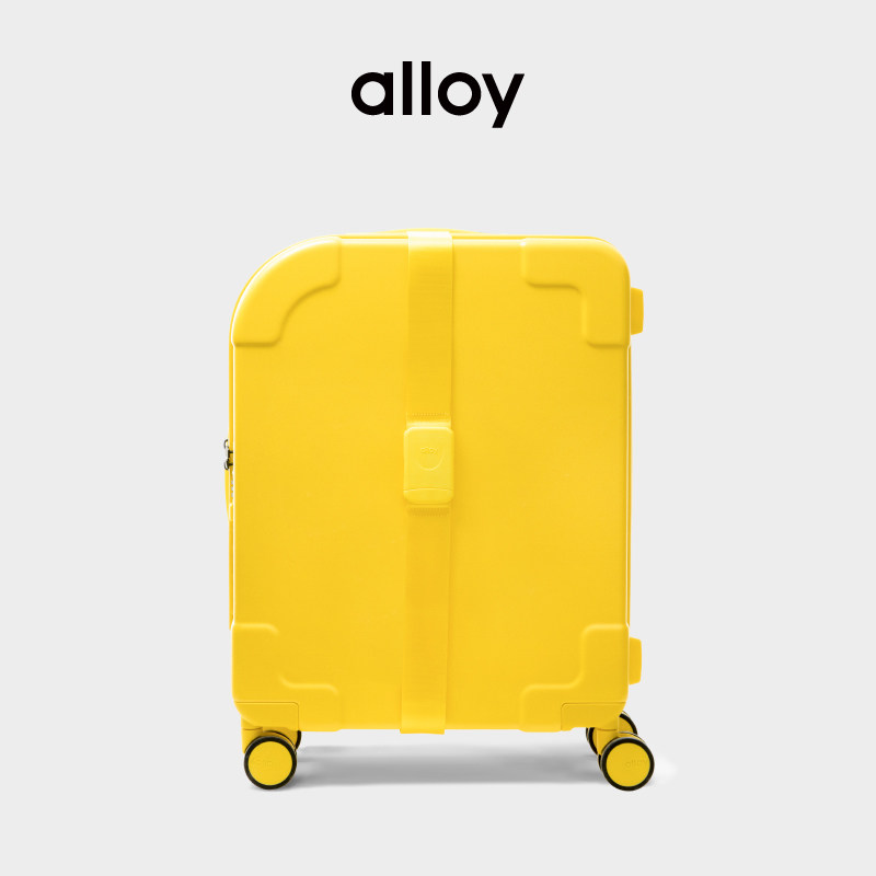 alloy/乐几黄色行李箱拉杆箱万向轮pc皮箱休闲运动短途登机箱,箱包皮具/热销女包/男包,旅行箱,淘宝优惠券,粉丝福利购,淘宝优惠卷