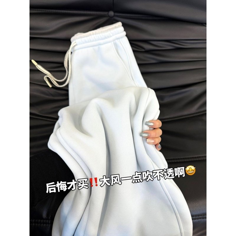 奥特莱斯~撤柜清仓baby蓝防风卫裤厚实亲肤羊驼绒保暖百搭弯刀裤,女装/女士精品,大码裤装,淘宝优惠券,粉丝福利购,淘宝优惠卷