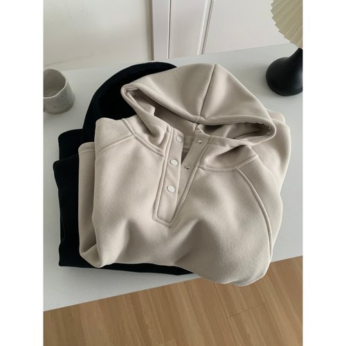 休闲韩版插肩袖加绒外套冬季