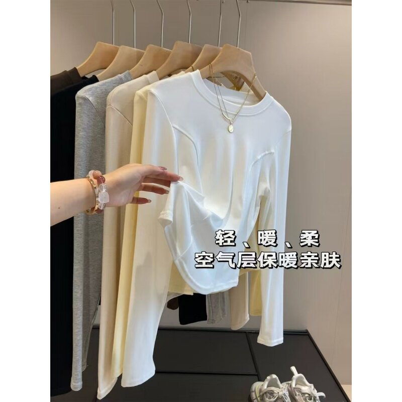 一线大品牌清仓绒感自发热！告别干冷秋冬弹力棉修身保暖打底衫