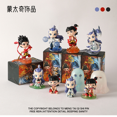 哪吒敖丙手办盲盒公仔周