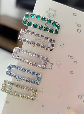 宠物梳夹BB夹满钻手工原创马尔济斯约克夏异型高品质k9真丝方夹