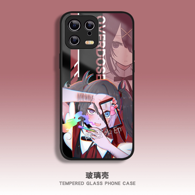 主播女孩重度依赖超天酱糖糖手机壳定制适用荣耀华为p60红米k40s