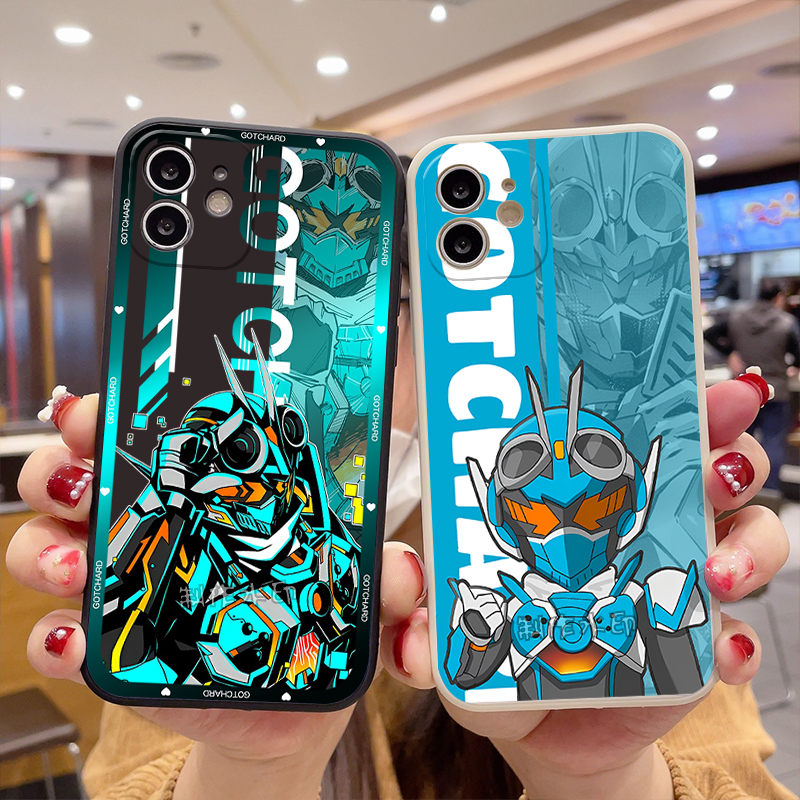 假面骑士Gotchard歌查德手机壳直边古董白黑软壳适用OPPO苹果华为小米vivo红米荣耀IQOO真我定制