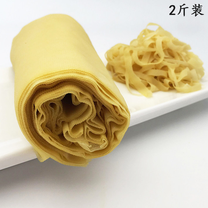 千张丝豆腐皮百叶结安徽芜湖特产图片