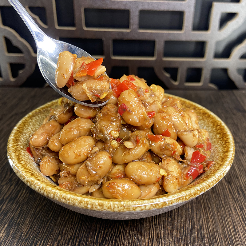 酱豆子安徽特产农家腊八豆香辣