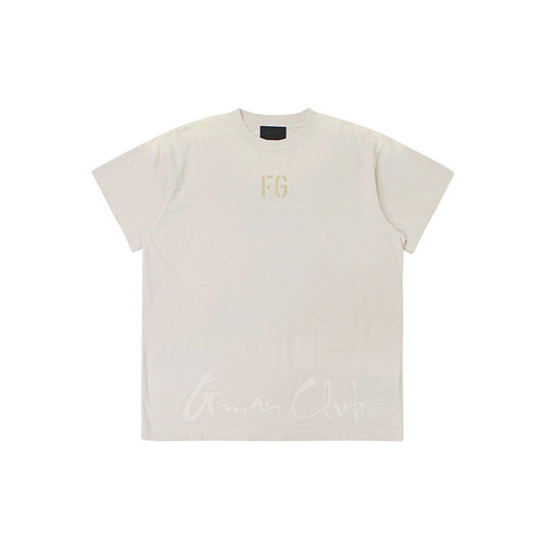 FotiGmanClub ESSENTIALS 主线第七季FG复古水洗宽松短袖TEE恤夏