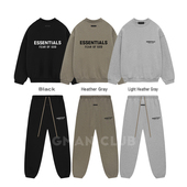 FotiGmanClub 复线硅胶字母宽松加绒圆领卫衣卫裤 FOG ESSENTIALS