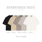 FOG ESSENTIALS 云系列复线宽松全棉圆领短袖 Gman高街 TEE恤夏季