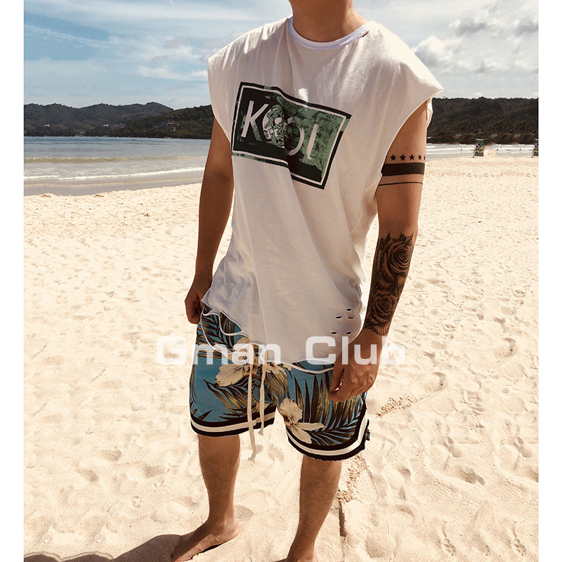 gman高街 fog essentials jungle 1997th第五季限定花卉短裤球裤