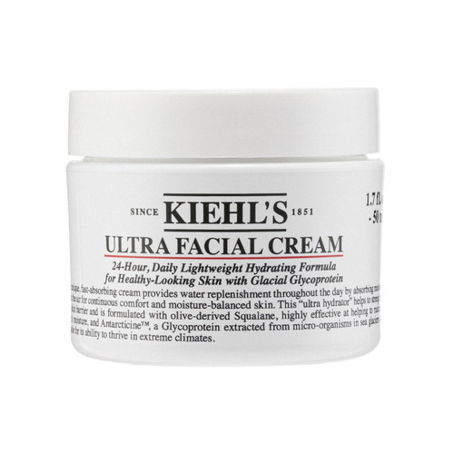 Kiehl's科颜氏高保湿面霜50ml深层补水干皮滋润修护水润角鲨烷ZY