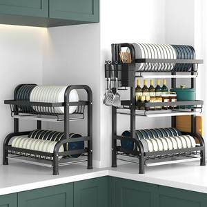 3-Tier Strong Rack kitchen drop large dish rack shelf bowl