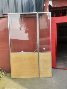 304不锈钢洞洞门厨房推拉门卫生间平开门,工业门定制