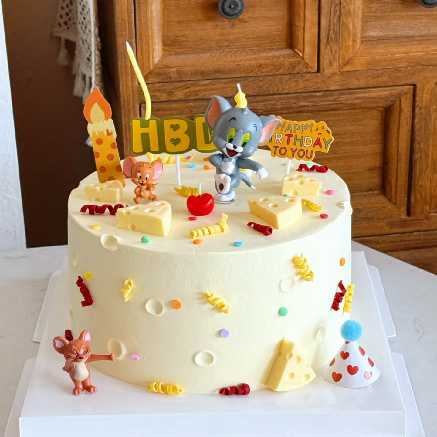 卡通猫和老鼠生日蛋糕装饰奶酪蛋糕装饰儿童生日派对用品烘焙配件,节庆用品/礼品,节日装扮用品,淘宝优惠券,粉丝福利购,淘宝优惠卷