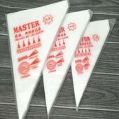 烘焙工具 饰奶油挤花带 蛋糕装 一次性裱花袋 大中小号加厚裱花嘴