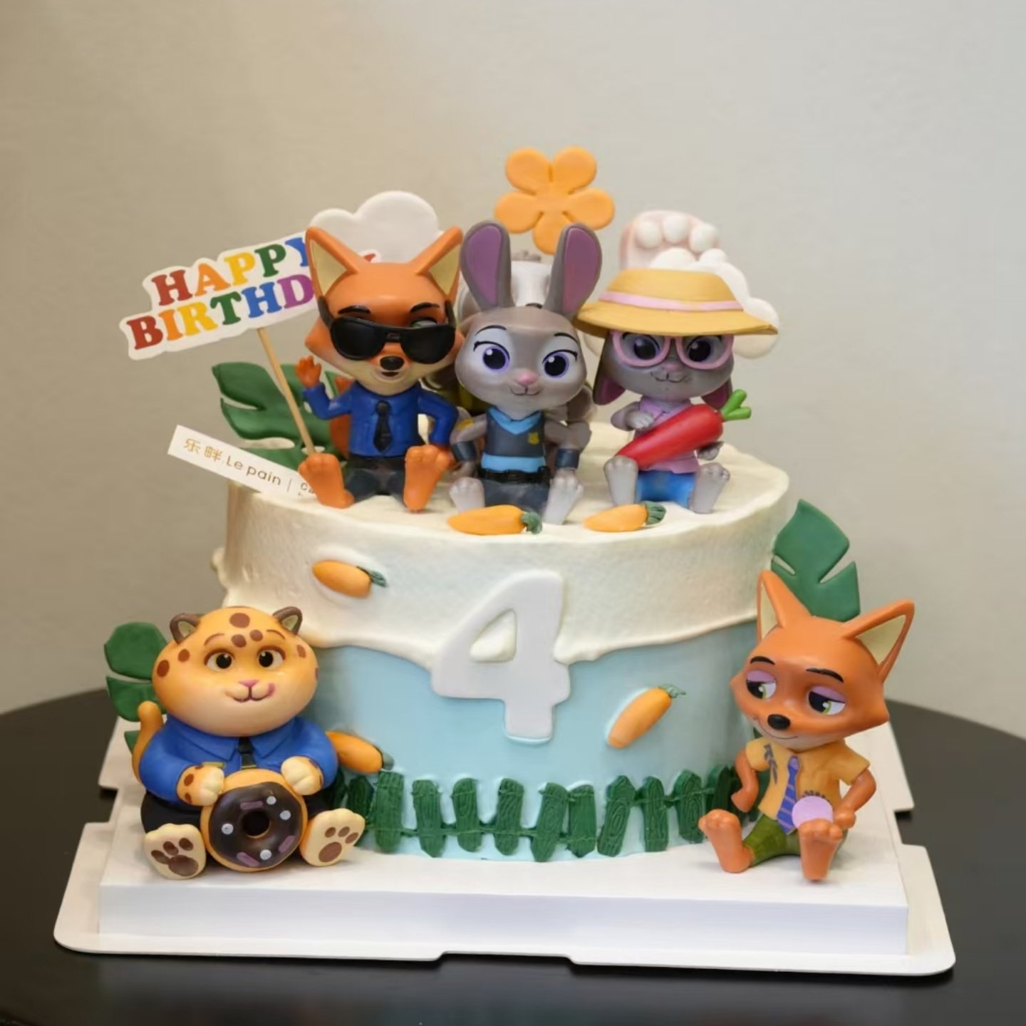 动物城卡通生日蛋糕装饰摆件兔子警官小狐狸儿童生日甜品烘焙配件,节庆用品/礼品,蛋糕/烘焙装饰用品,淘宝优惠券,粉丝福利购,淘宝优惠卷