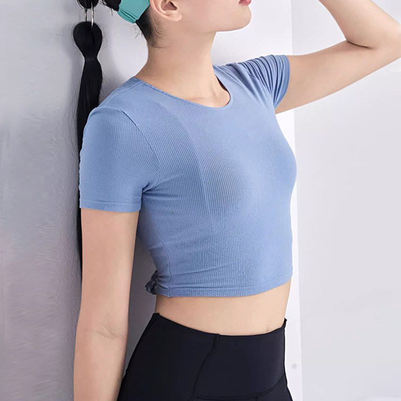 特卖一梵瑜伽服运动背心女短款袖健身房训练罩衫跑步夏季薄款上衣,运动/瑜伽/健身/球迷用品,瑜伽背心,淘宝优惠券,粉丝福利购,淘宝优惠卷