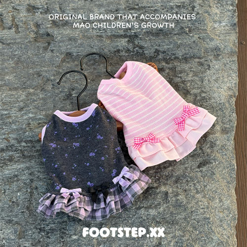 靴靴FOOTSYEP｜春秋猫咪狗狗衣服条纹毛衣泰迪比熊约克夏秋天可爱
